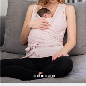 Maternity/baby wearing Skin to Skin Top shirt pink Large seraphine